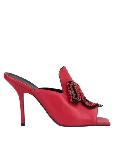 Shop Angela Chiara Venezia Sandals In Red