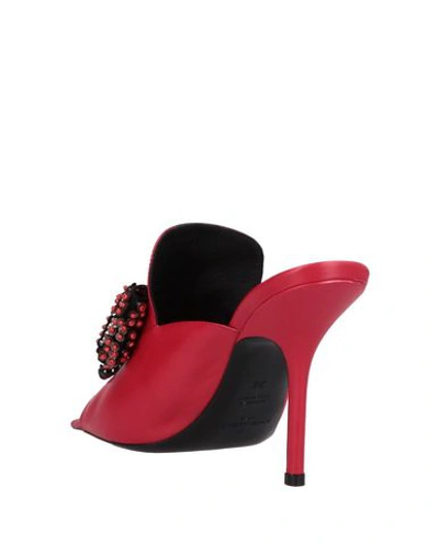 Shop Angela Chiara Venezia Sandals In Red
