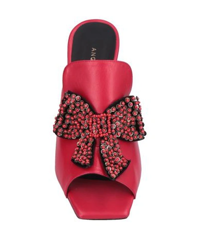 Shop Angela Chiara Venezia Sandals In Red