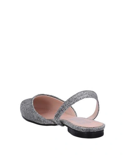 Shop Estelle Ballet Flats In Silver