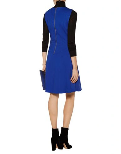 Shop Magaschoni Knee-length Dress In Bright Blue