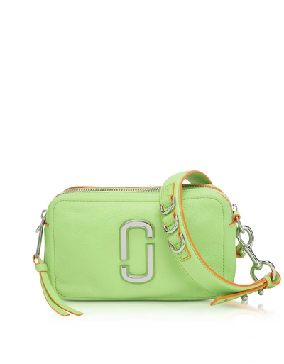 Shop Marc Jacobs The Softshot 21 Shoulder Bag In Bright Green