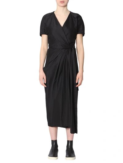 Shop Rick Owens Limo Dress In Nero