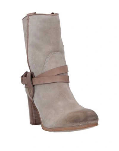 Shop Manas Ankle Boots In Beige