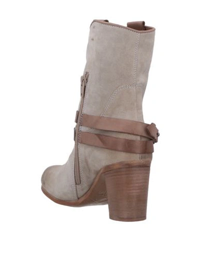 Shop Manas Ankle Boots In Beige