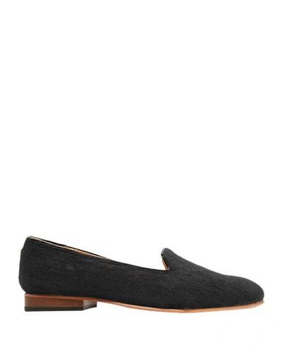 Shop Dieppa Restrepo Loafers In Black