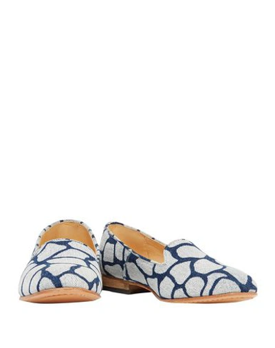 Shop Dieppa Restrepo Loafers In Blue