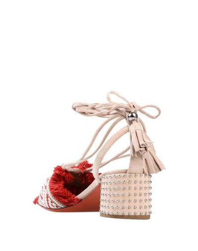 Shop Barbara Bui Sandals In Red