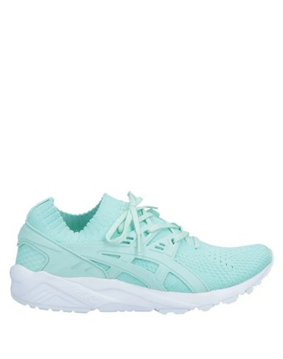 Shop Asics Sneakers In Light Green