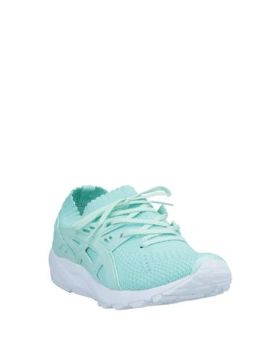 Shop Asics Sneakers In Light Green