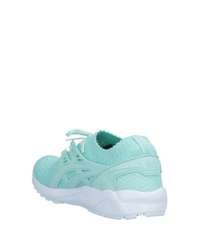Shop Asics Sneakers In Light Green