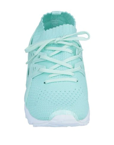 Shop Asics Sneakers In Light Green