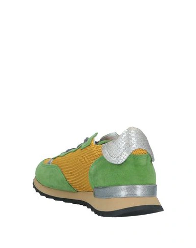 Shop Ishikawa Sneakers In Green