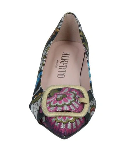 Shop Alberto Gozzi Ballet Flats In Black