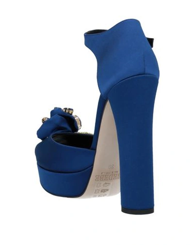 Shop Gedebe Sandals In Bright Blue