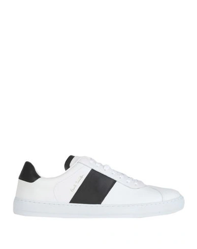 Shop Paul Smith Man Sneakers Black Size 8 Calfskin