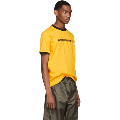 Shop St-henri Ssense Exclusive Yellow Discipline T-shirt