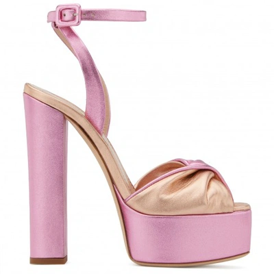 Shop Giuseppe Zanotti Double Betty In Pink