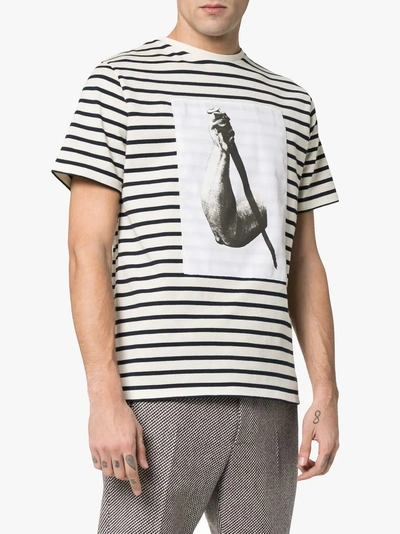 Shop Jw Anderson 'durer' T-shirt In White