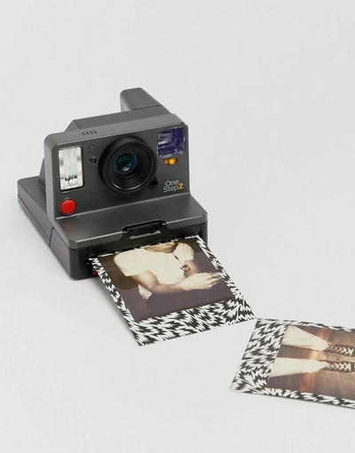 Shop Polaroid Originals Polaroid One Step 2 Camera In Graphite With Viewfinder - Multi