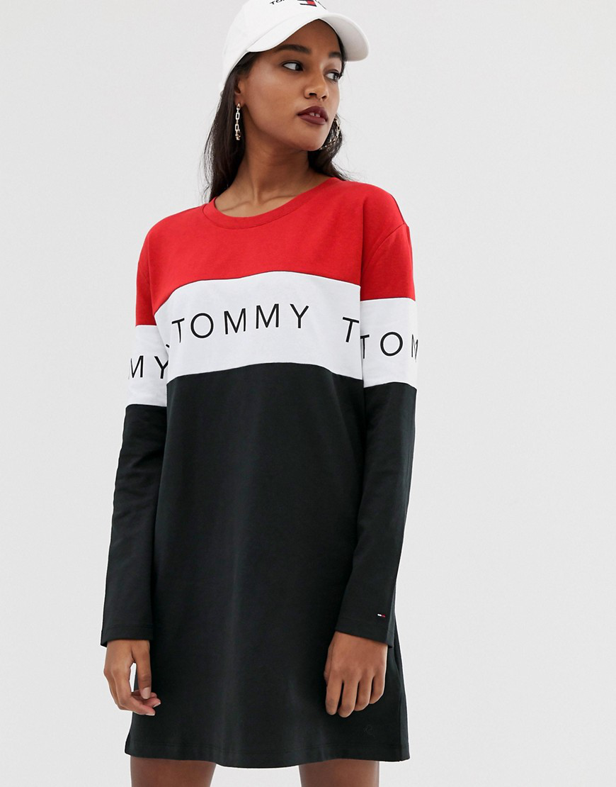 tommy jeans t shirt dress