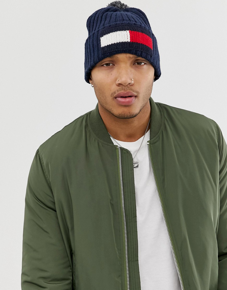 tommy hilfiger bobble hat