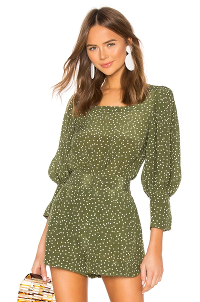 Shop Adriana Degreas Silk Mille Punti Bodysuit In Green