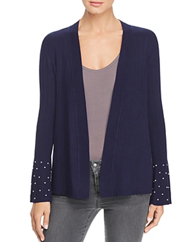 Shop Design History Faux-pearl Cuff Cardigan In Starry Night