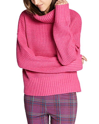 Shop Sanctuary Roll-neck Sweater In Heather Street Pink