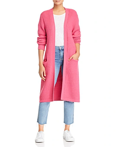 Shop Sanctuary Hit The Road Open Duster Cardigan In Street Pink