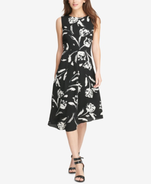 dkny white dress macys