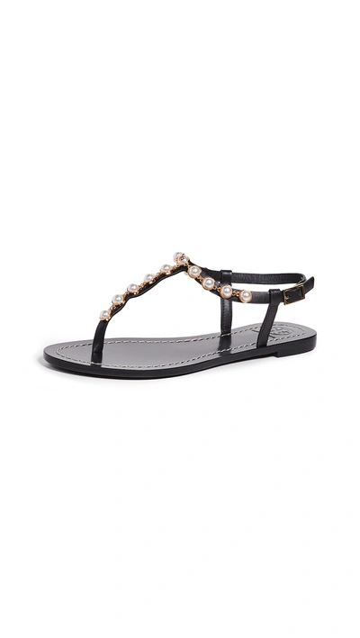 Shop Tory Burch Emmy Sandals In Perfect Black