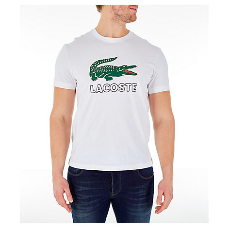 men's lacoste big croc t shirt