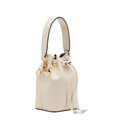 Shop Fendi Mon Tresor Mini Bag In Ivory