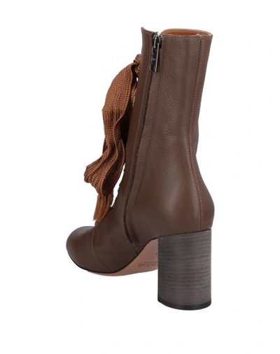 Chloé Ankle Boot In Brown