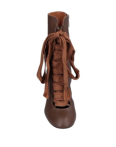 Chloé Ankle Boot In Brown