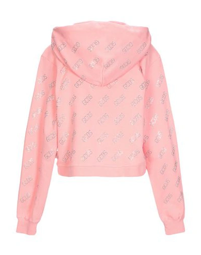 Shop Gcds Hooded Sweatshirt In Pink