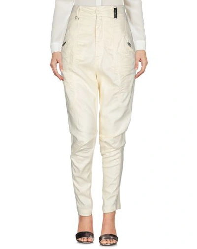 Shop High Pants In Light Yellow