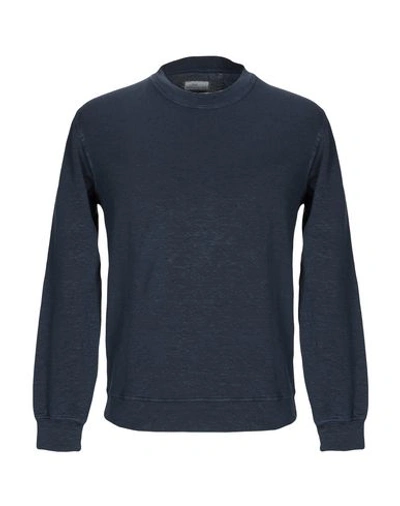 Authentic Original Vintage Style Sweatshirt In Dark Blue