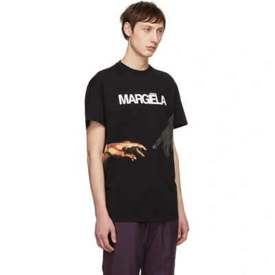 Maison Martin Margiela Tshirt Reflective In Black | ModeSens