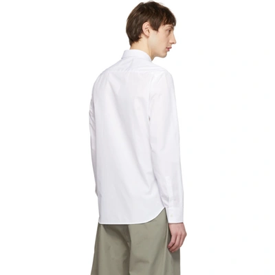 Shop Maison Margiela White Classic Shirt In 100 White