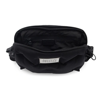 Shop Maison Margiela Black Two-way Glam Slam Bag In T8013 Black