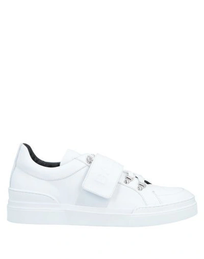 Shop Balmain Sneakers In White