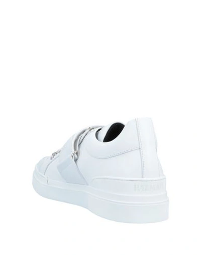 Shop Balmain Sneakers In White