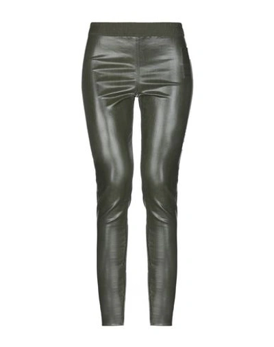 Shop Rick Owens Drkshdw Jeans In Military Green