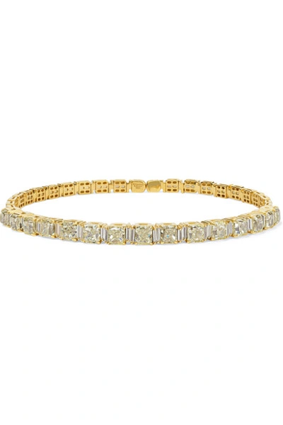 Shop Suzanne Kalan 18-karat Gold Diamond Choker