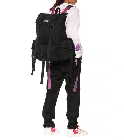 Shop Off-white Technical Canvas Backpack In Black