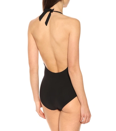 Shop Tory Burch One-piece Swimsuit In Black