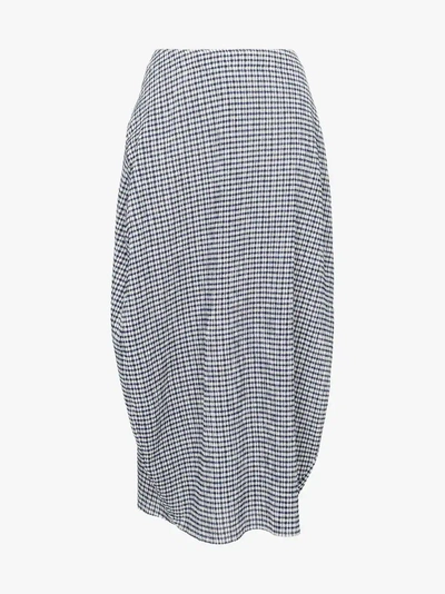JIL SANDER JIL SANDER MIDIROCK MIT VICHY-KARO JSPO727064WO45710813353545