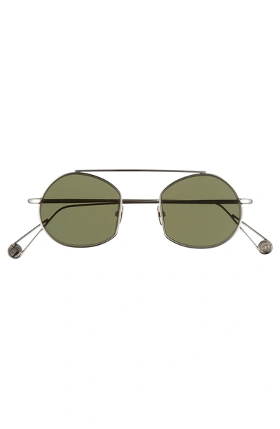 Shop Ahlem Victoire 47mm Aviator Sunglasses - White Gold